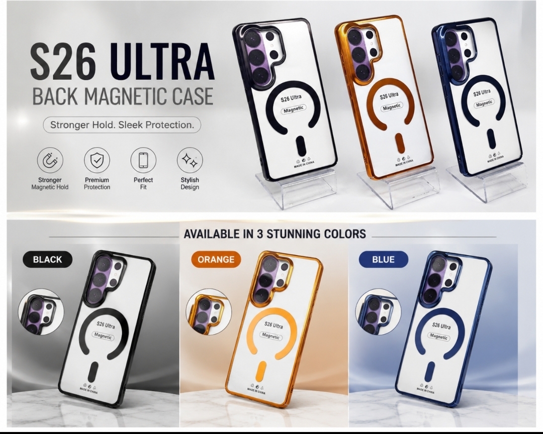 S26 ULTRA Back Magnetic Case 