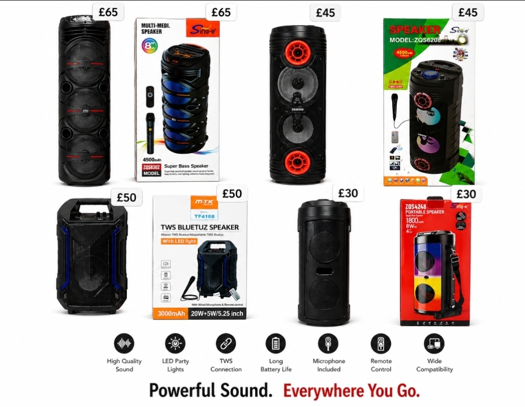Bluetooth Speakers Karoke