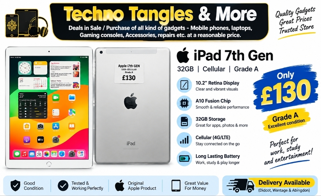 Apple Ipad - 7th Gen  Model - A2198
